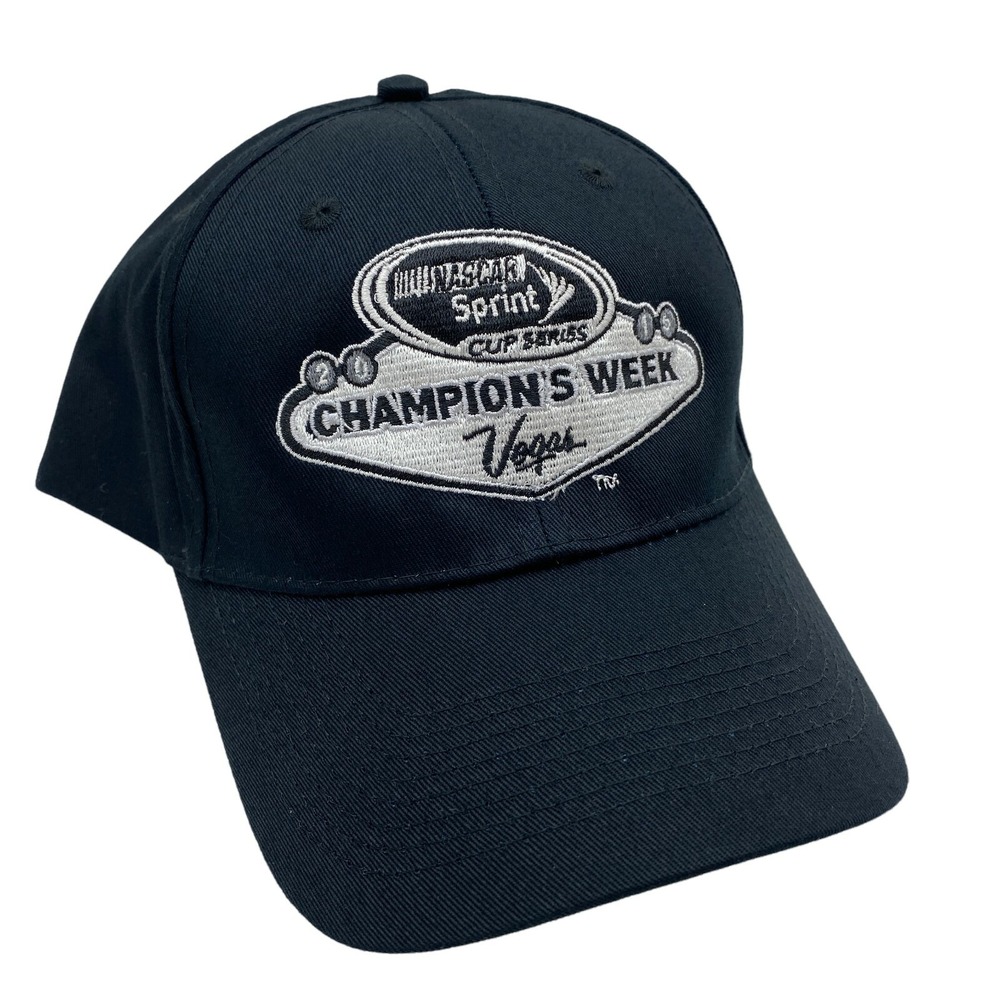 NASCAR Sprint Cup Series 2016 Champions Week Las Vegas Black Adjustable Hat Cap